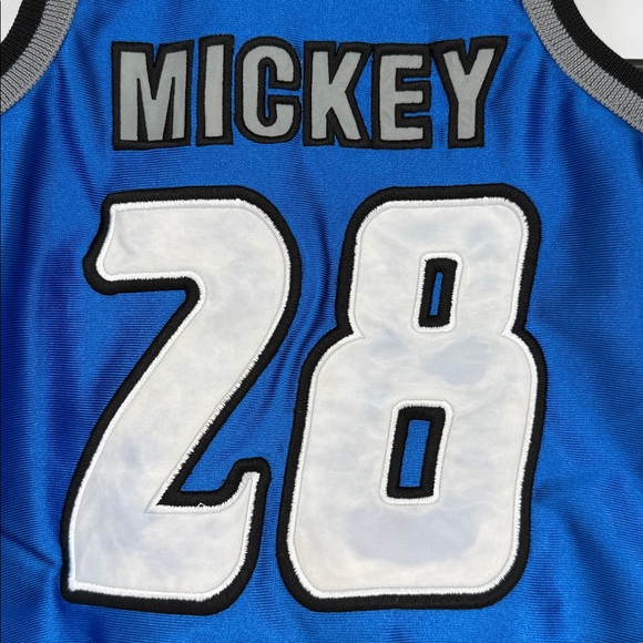 Walt Disney World Vinatge Baby Mickey Hoopers Basketball Romper 18M Y2K Sports - Picture 7 of 8